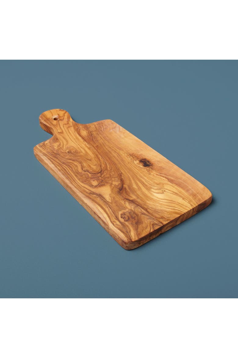 Mini Rectangular Olive Wood Board, Alternate, color, Olive