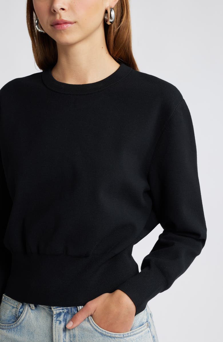 Open Edit Blousson Sweater, Alternate, color, 