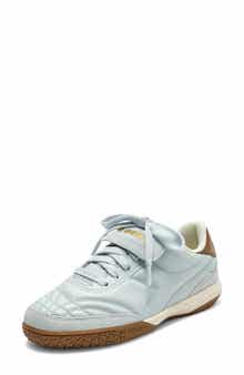 Gold Indoor Leather Sneakers