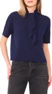Halogen® Tie Neck Top