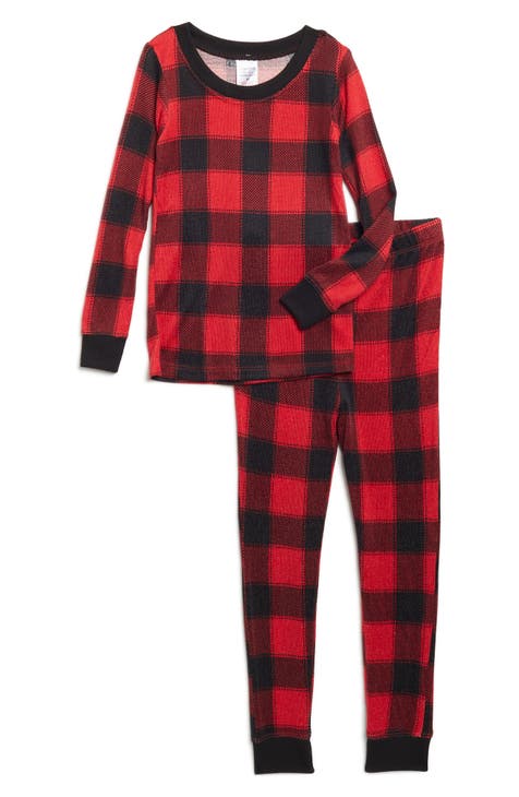 Kids' Whisper Plaid Jogger Family Pajamas (Toddler)