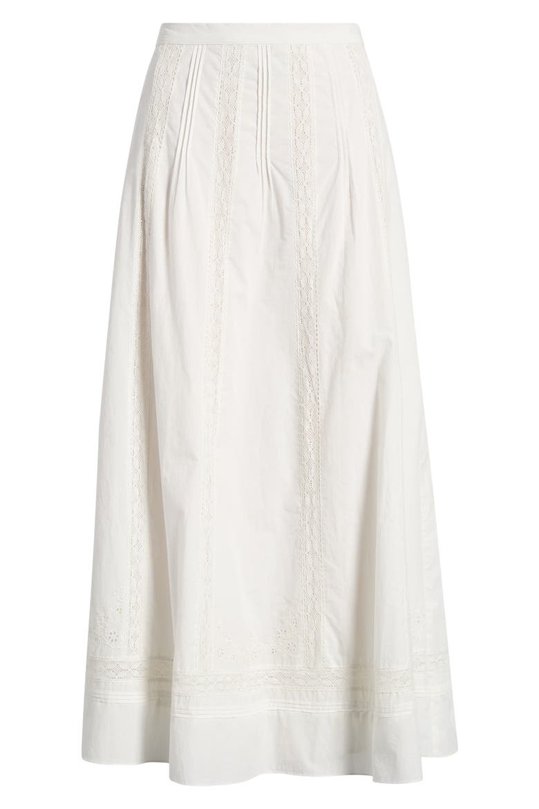 Aylin Midi Skirt, Alternate, color, IVORY