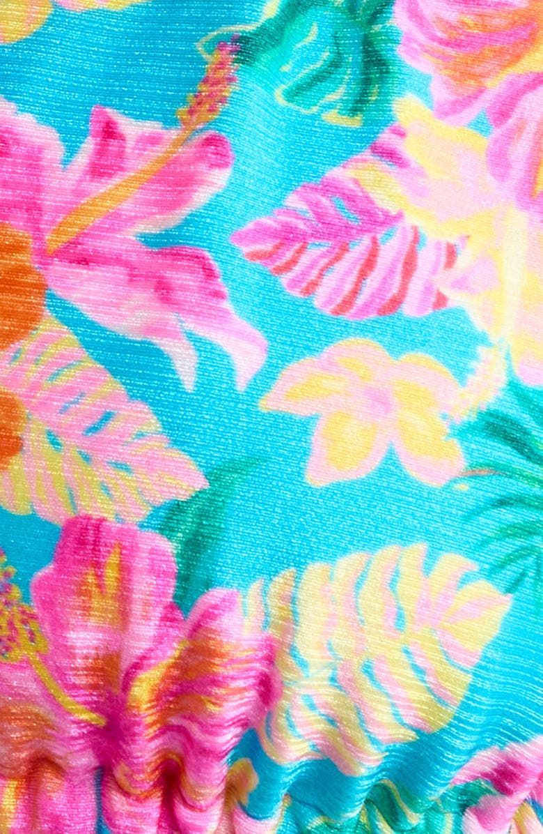 Kulani Kinis Soft Knot Halter Bikini Top, Alternate, color, Paradise Pop