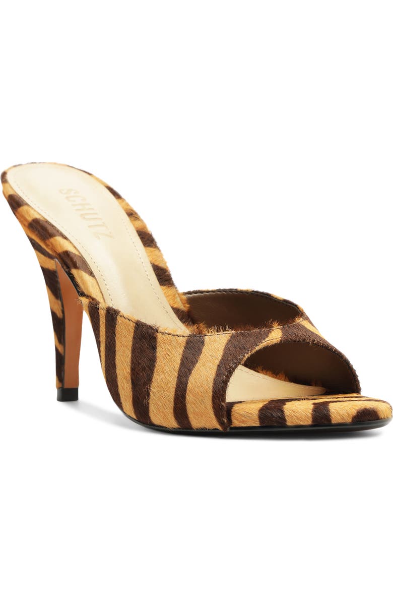 Schutz Clea Slide Sandal, Main, color, Natural