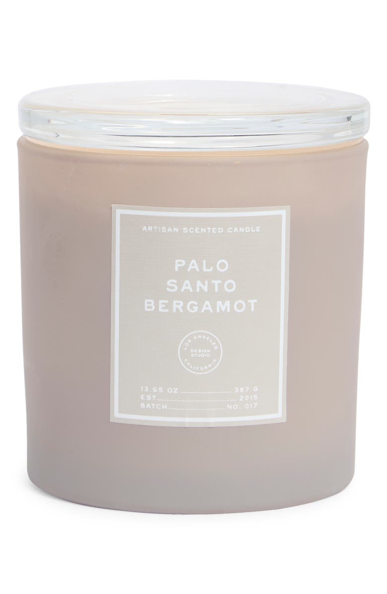 PORTOFINO CANDLES Palo Santo Bergamot Scented Candle, Main, color, Palo Santo Bergamot
