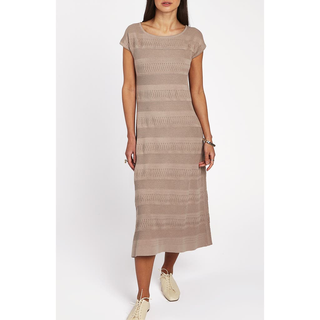 oyun Leah Crochet Dress in Light Mauve  product