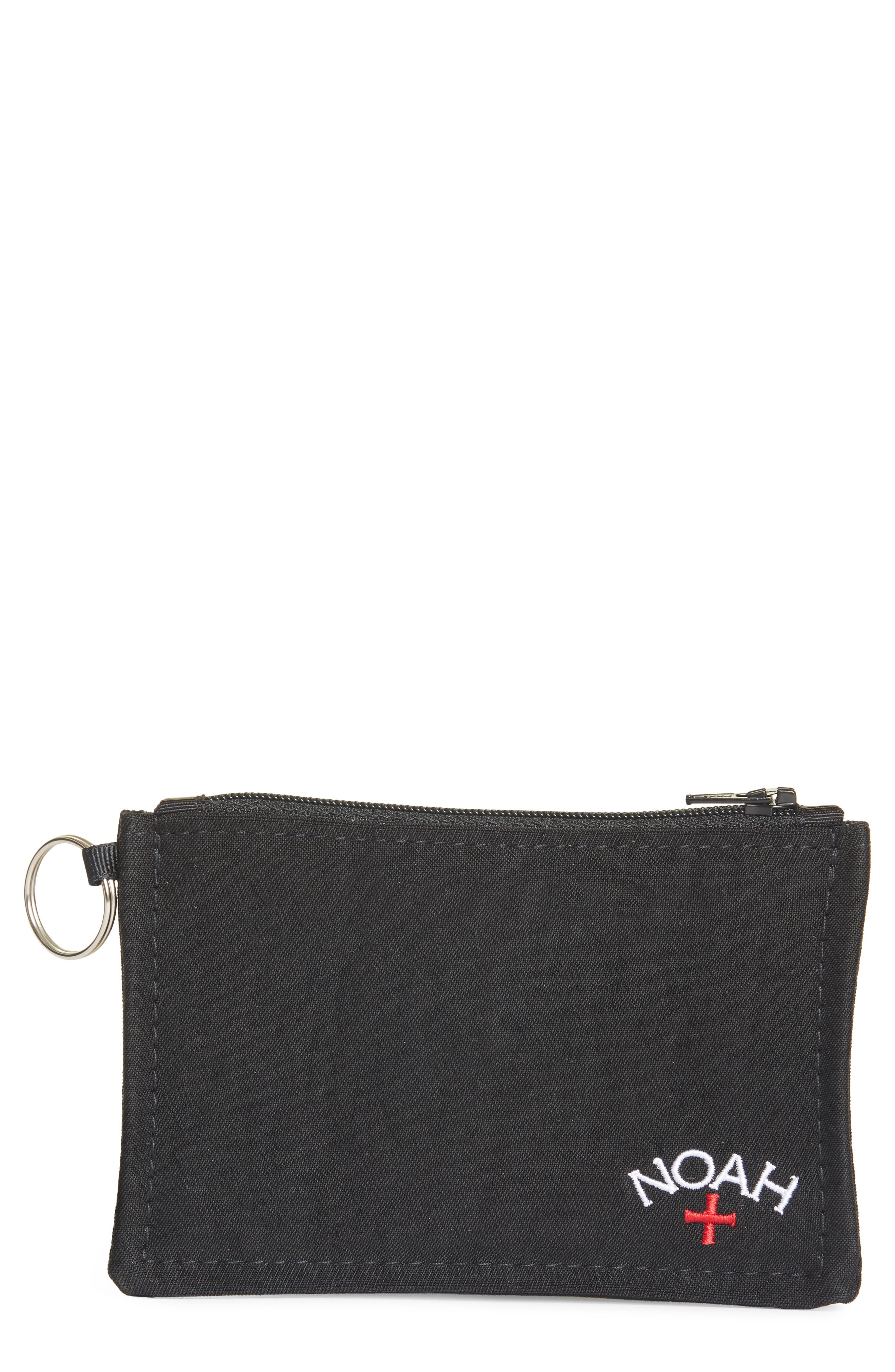 Noah Water Resistant Nylon Pouch, Main, color, 