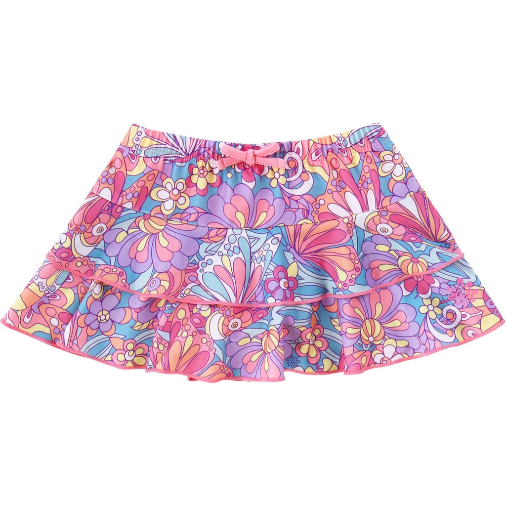 Uv Skinz Sunny Swim Skirt In Pink