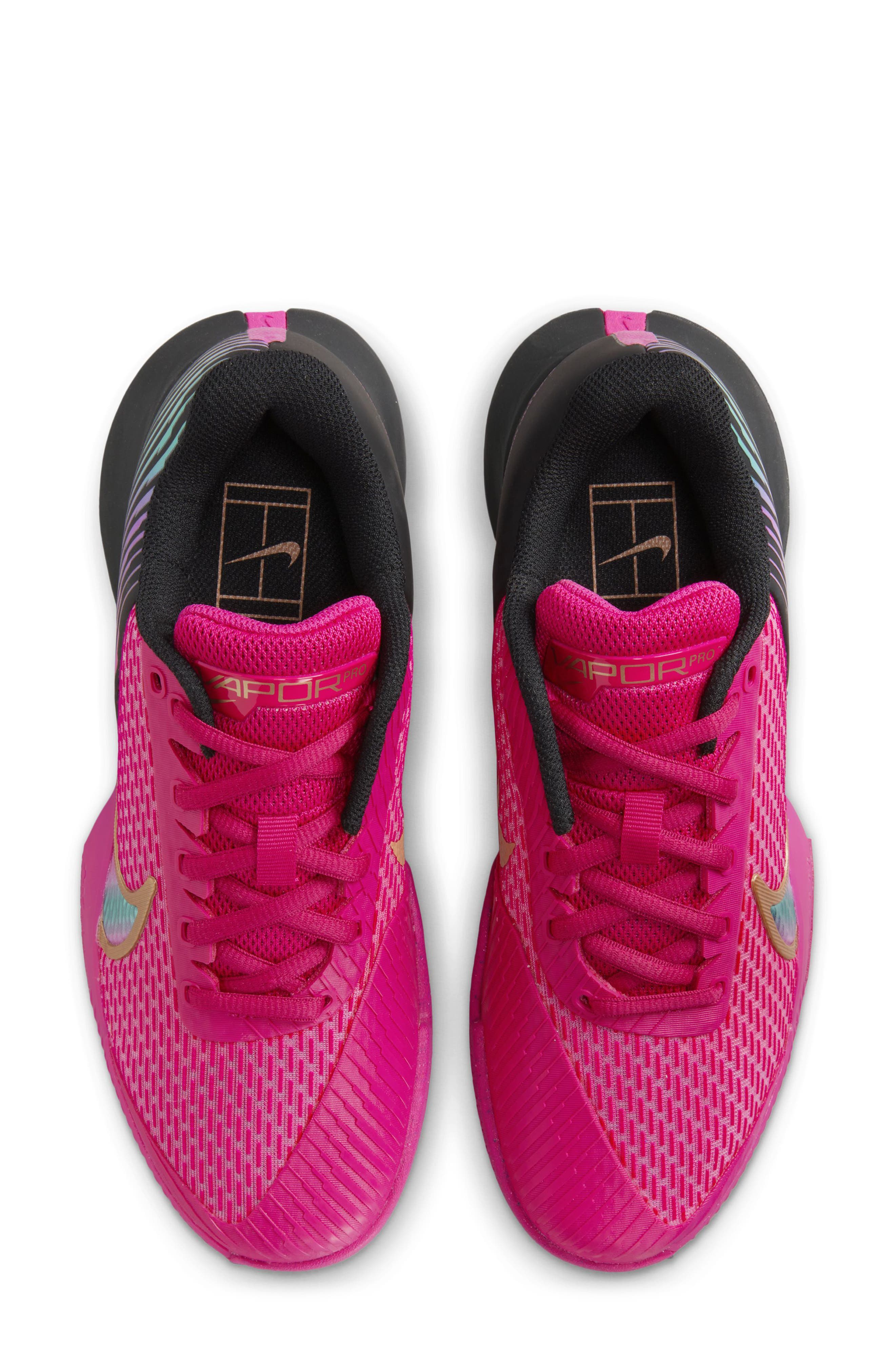 Nike Court Air Zoom Vapor Pro Tennis Shoe, Alternate, color, 