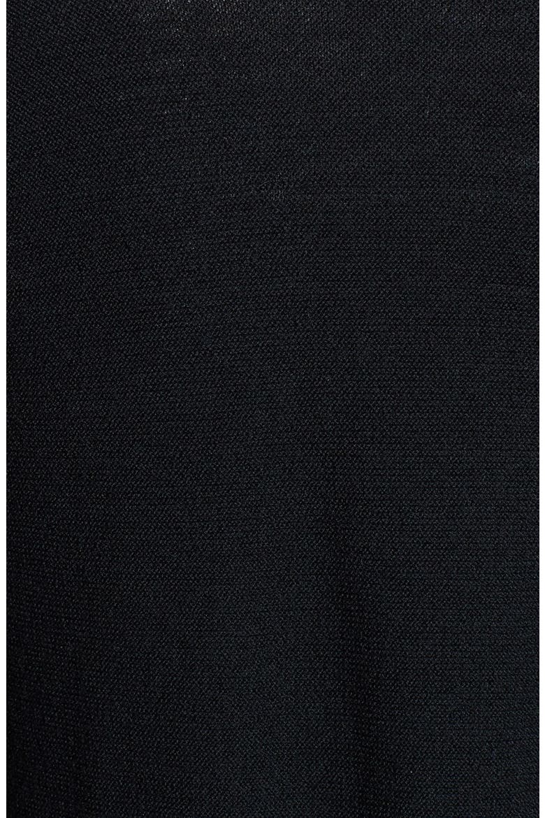 Open Merino Cardigan, Alternate, color, BLACK