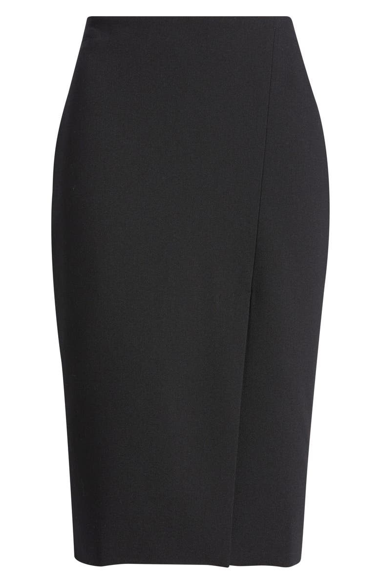 Open Edit Icon Pencil Skirt, Alternate, color, Black