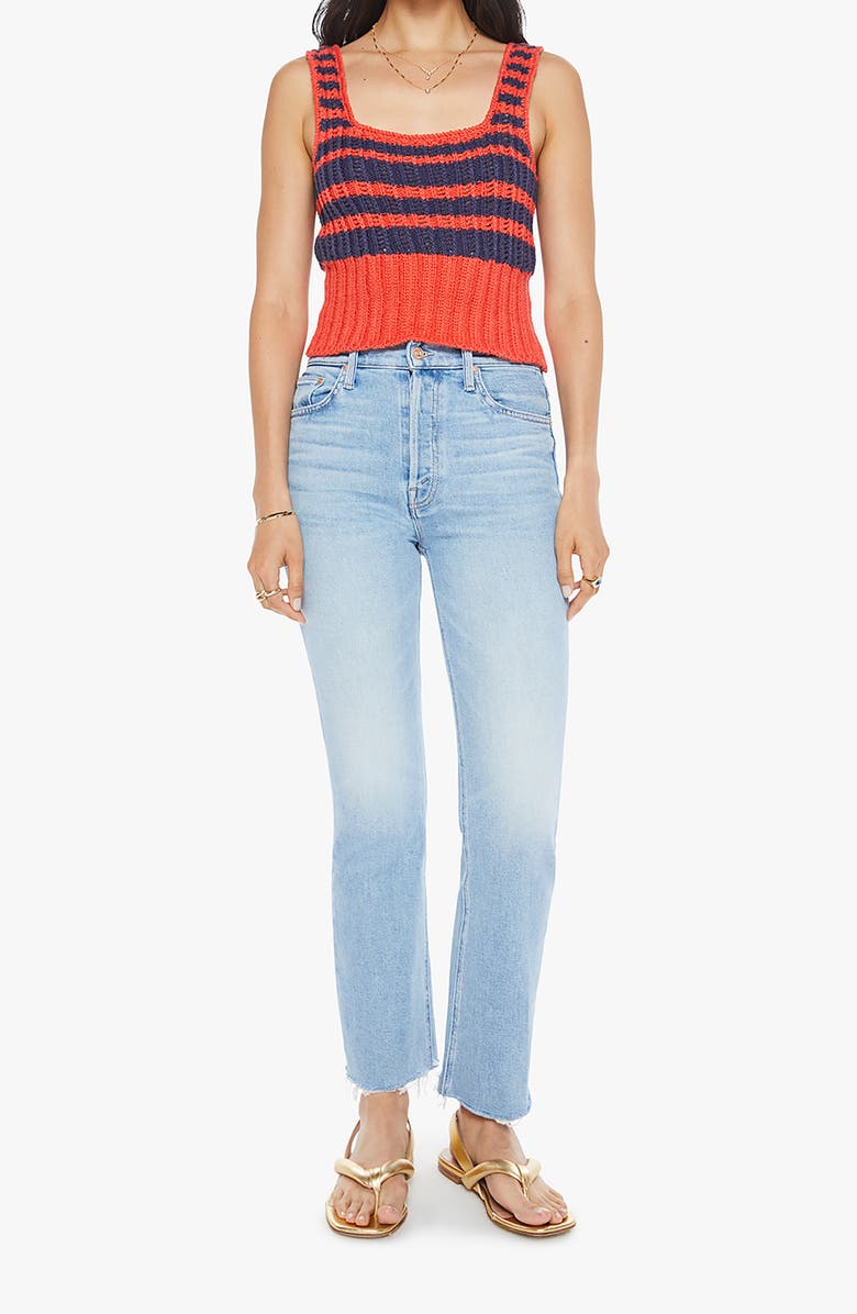 MOTHER Stripe Sweater Tank, Alternate, color, Try Outs