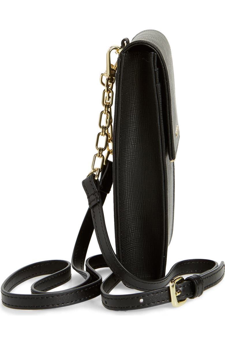 Ted Baker London Geriee Saffiano Leather Phone Crossbody Bag, Alternate, color,