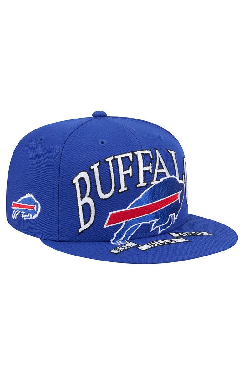 New Era Men
s New Era Royal Buffalo Bills  Oversized 59FIFTY Fitted Hat, Main, color, Royal