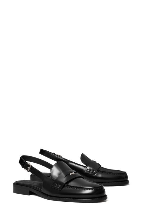 Classic Penny Slingback Loafer