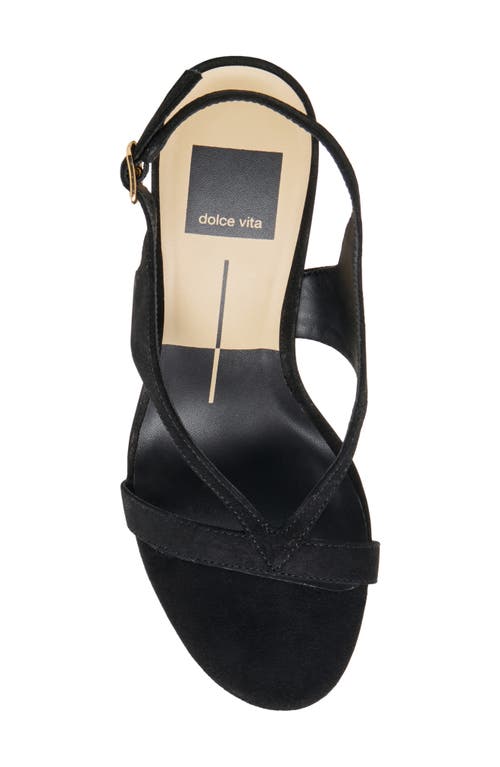 Dolce Vita Izela Slingback Sandal In Black
