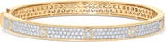 Sara Weinstock Honeycomb Pavé Diamond Bangle