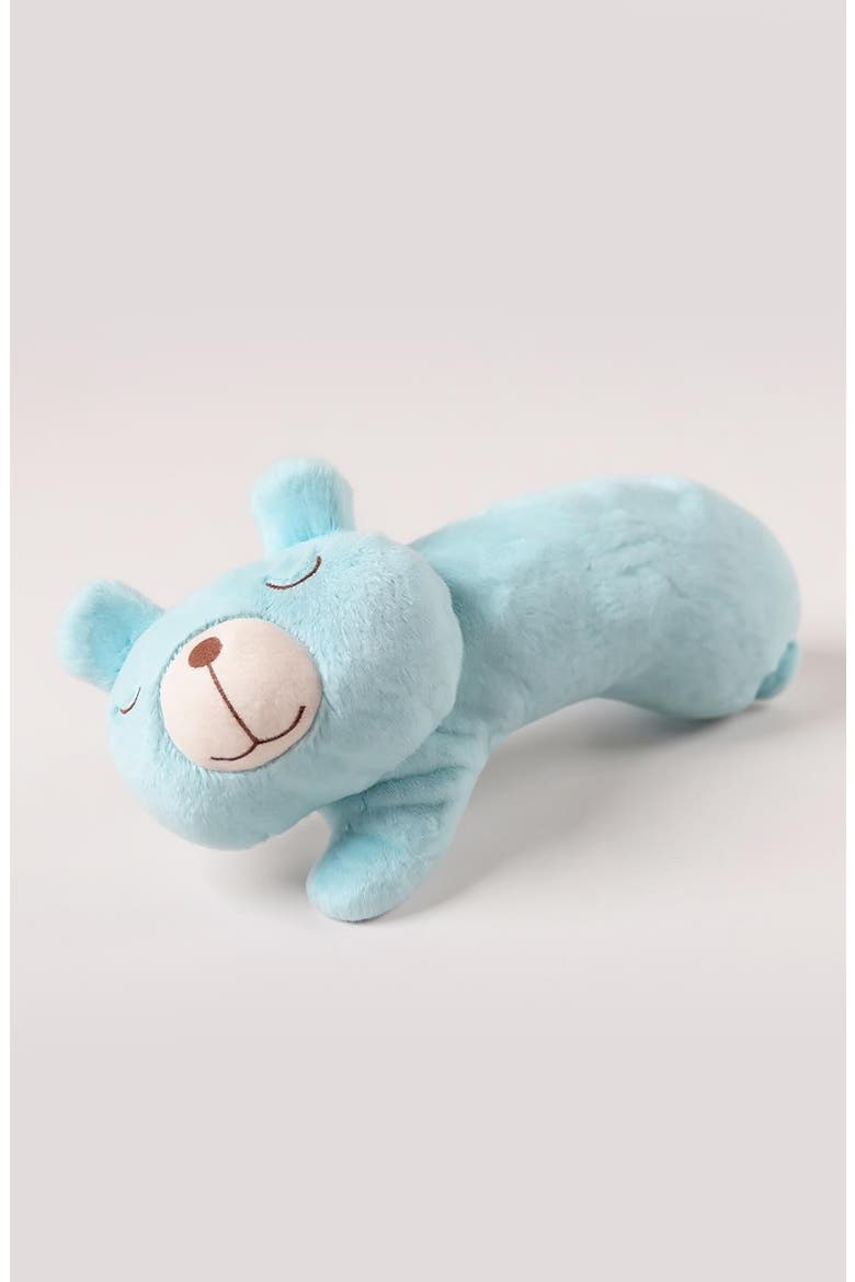 Kids' Bear Sleeping Neck Pillow, Alternate, color, BLUE