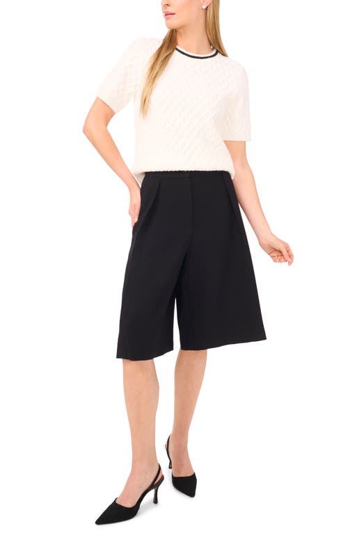 Halogenr Halogen(r) Pleated Culottes In Black