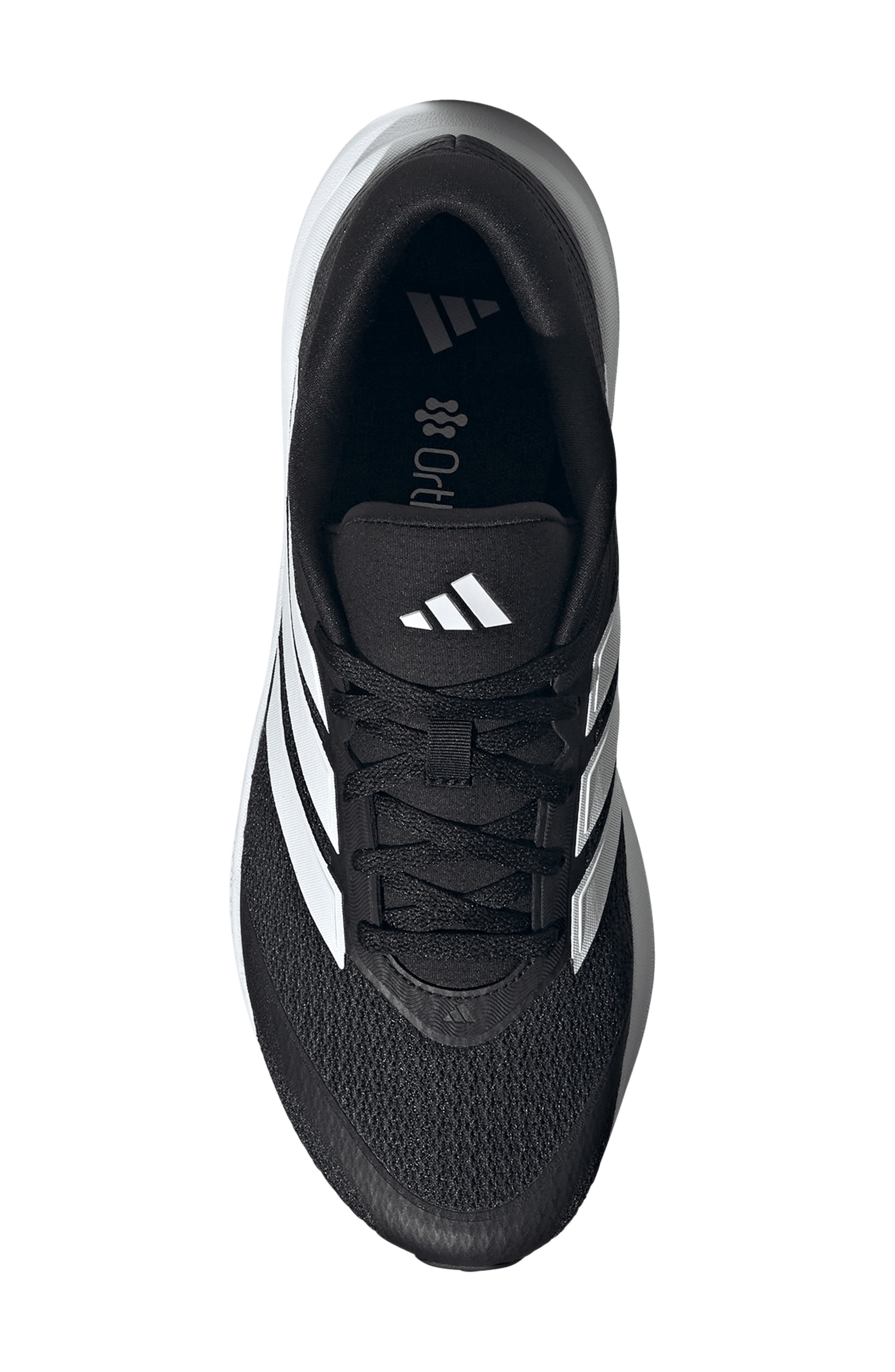 Runfalcon 6 Wide Running Shoe, Alternate, color, CORE BLACK/ WHITE/ CARBON