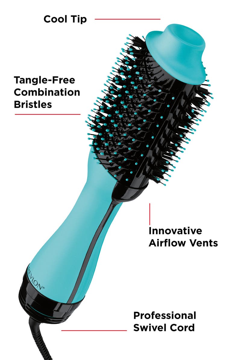 REVLON One-Step Hair Dryer and Volumizer Hot Air Brush, Alternate, color, 