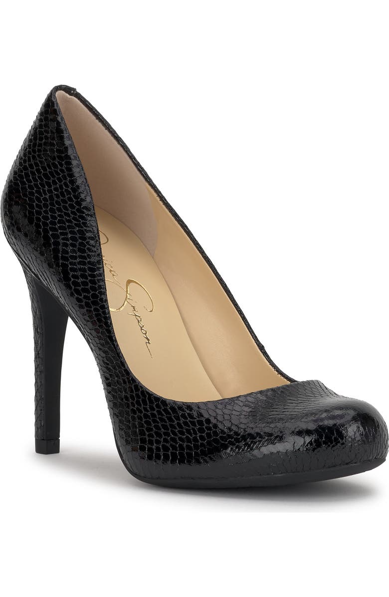 Jessica Simpson Cali Pump, Main, color, Black/ Black
