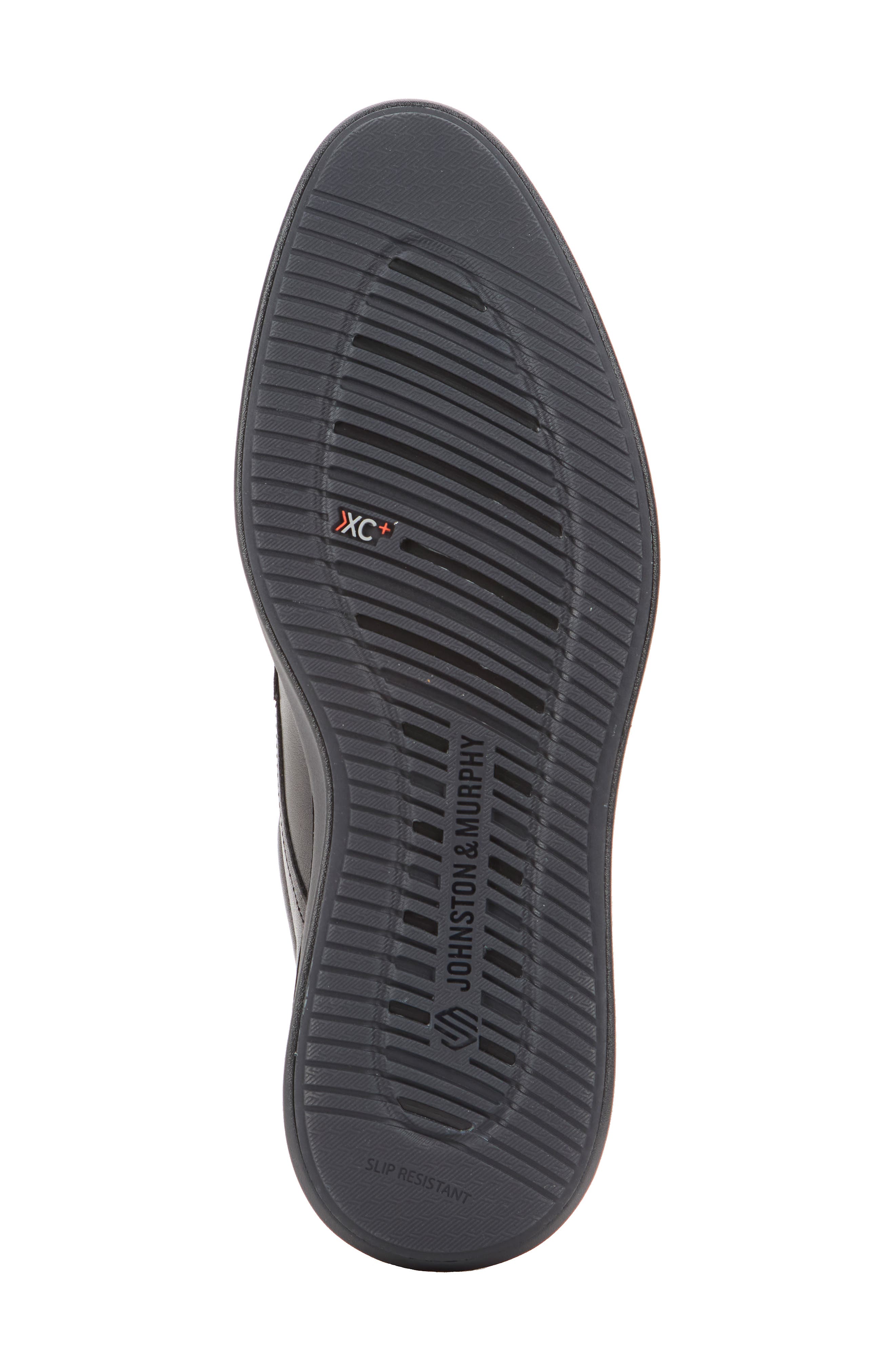 Johnston & Murphy Parker Waterproof Plain Toe Derby, Alternate, color, Black Waterproof Full Grain