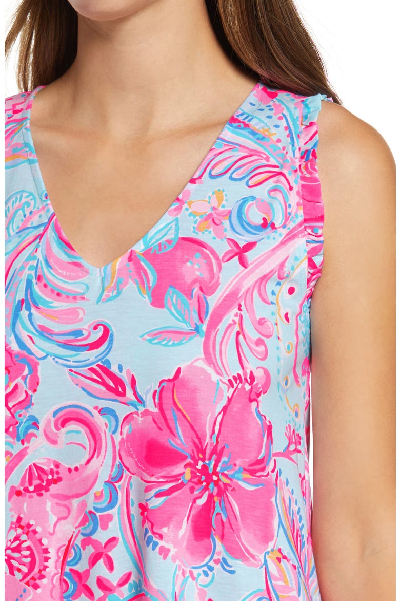 Aron Shift Dress, Alternate, color, MULTI ISLA DE COCO