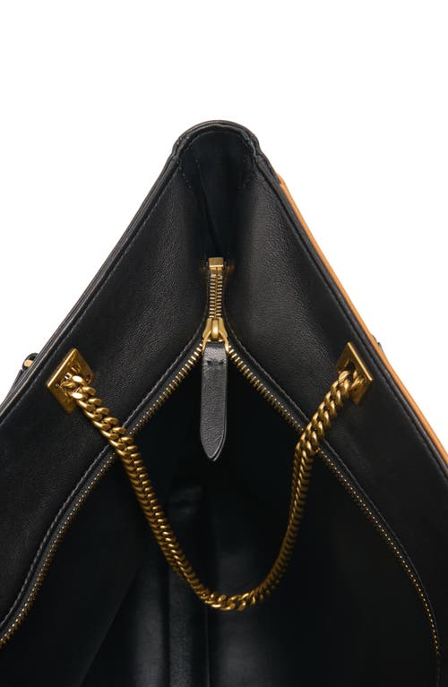 Valentino Black Nappa Leather Large Viva Superstar Shopping Bag In Black Multi