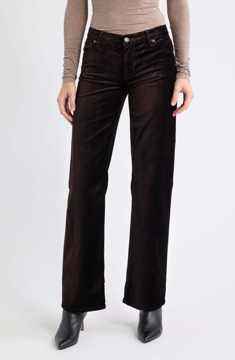 The Rodeo Velvet Bootcut Pants