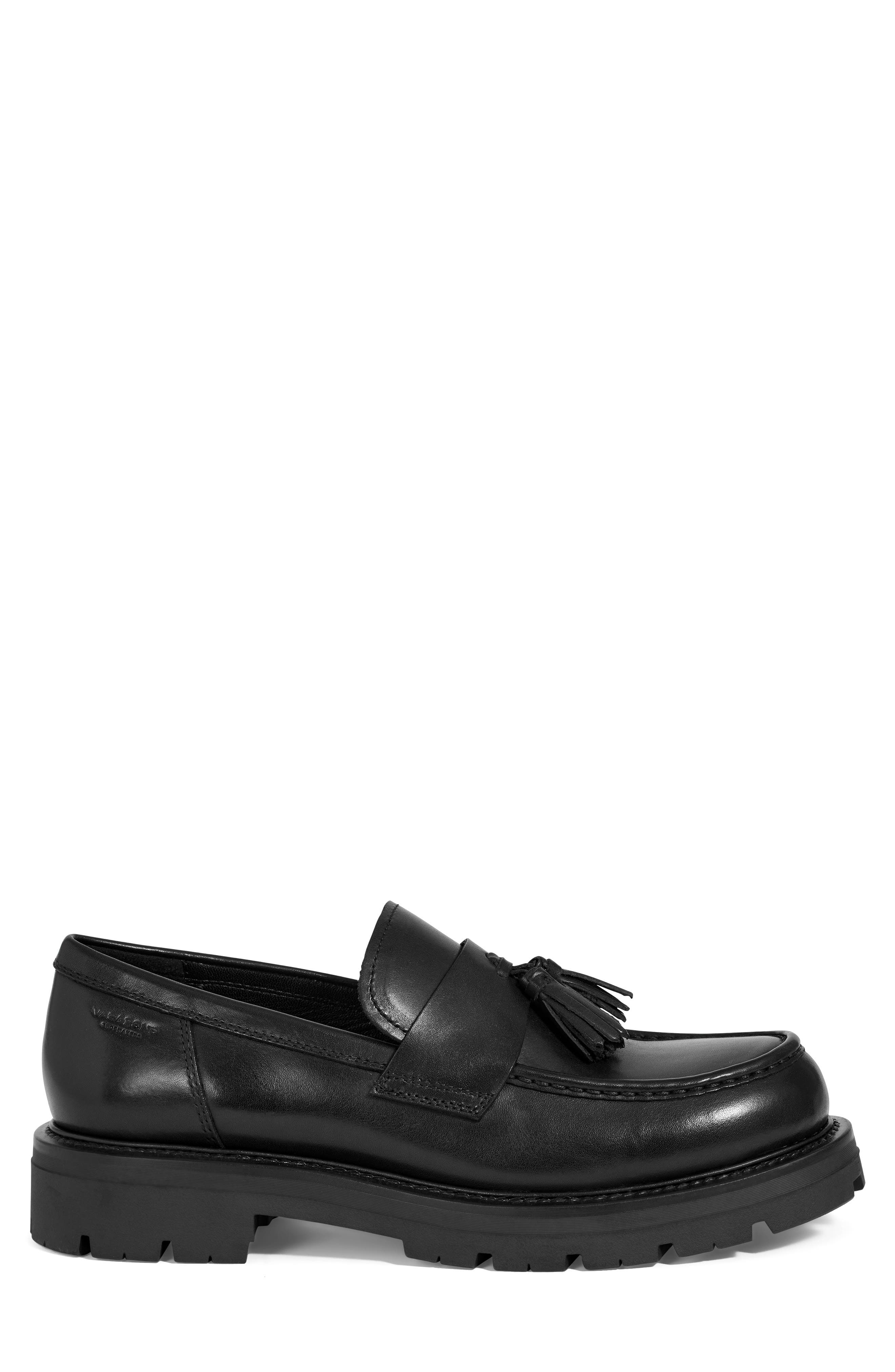 Vagabond Shoemakers Cameron Tassel Loafer, Alternate, color, Black