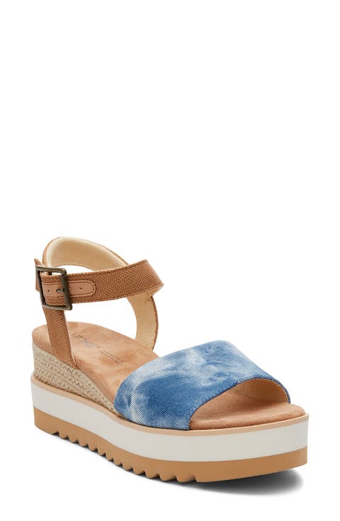Diana Platform Wedge Sandal (Women)