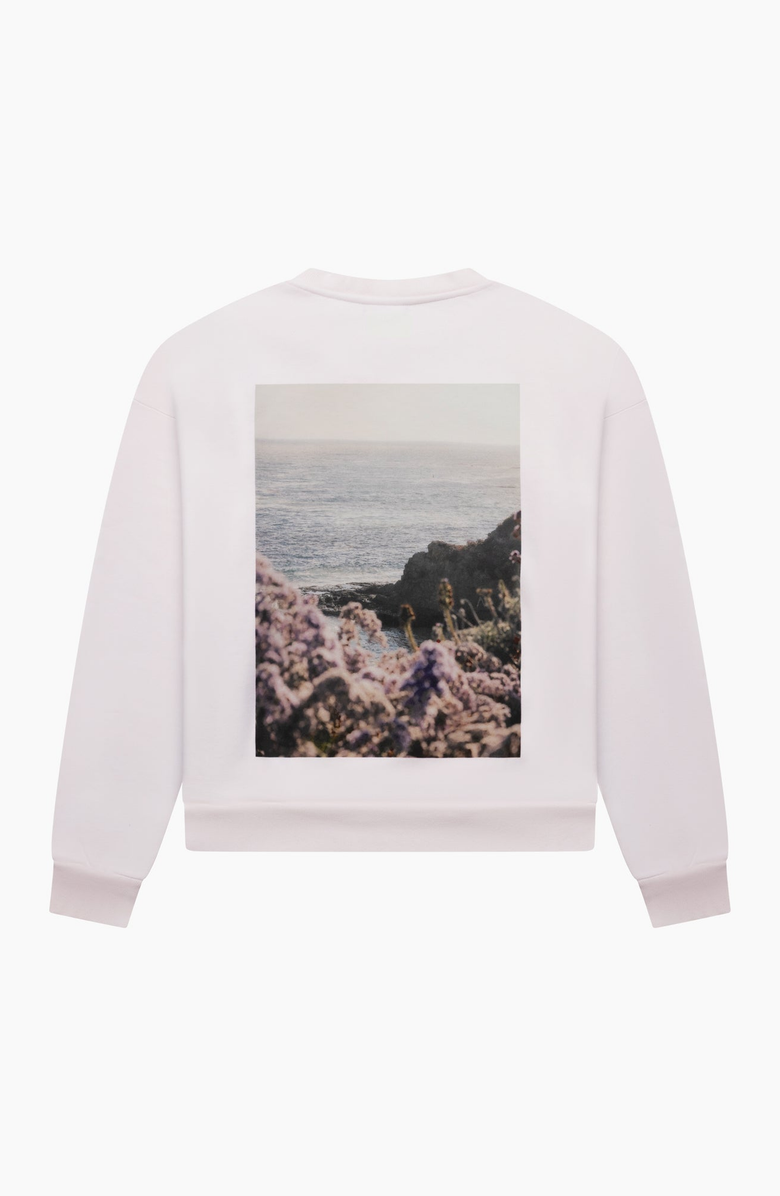 CALIFORNIA INCLINE Laguna Beach Crewneck, Main, color, Salt