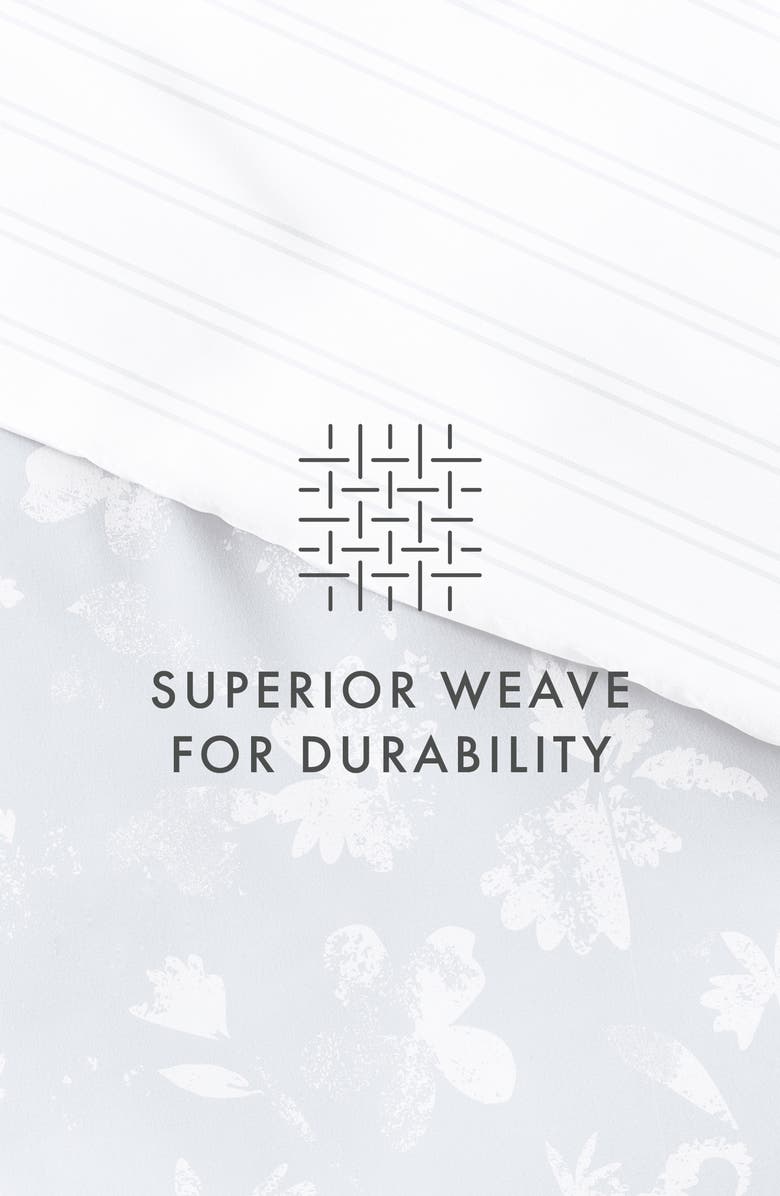 HOMESPUN IENJOY HOME Premium Ultra Soft Country Home Pattern 3-Piece Reversible Duvet Cover Set, Alternate, color, Light Blue