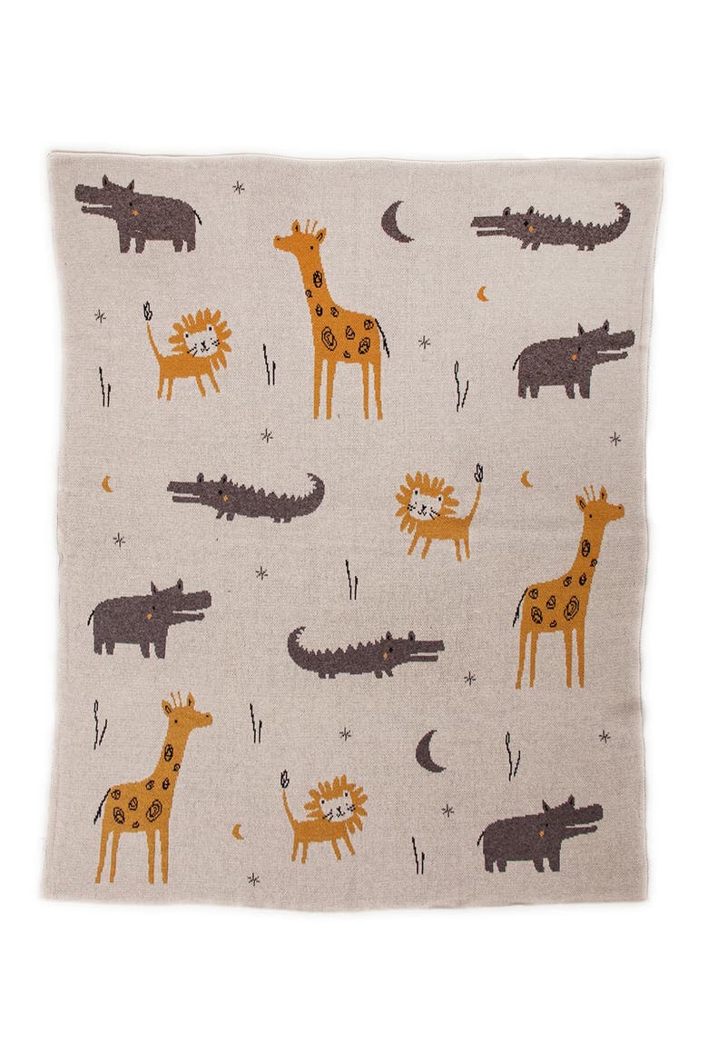 Once Upon A Time Baby Blanket, Main, color, LIGHT GREY