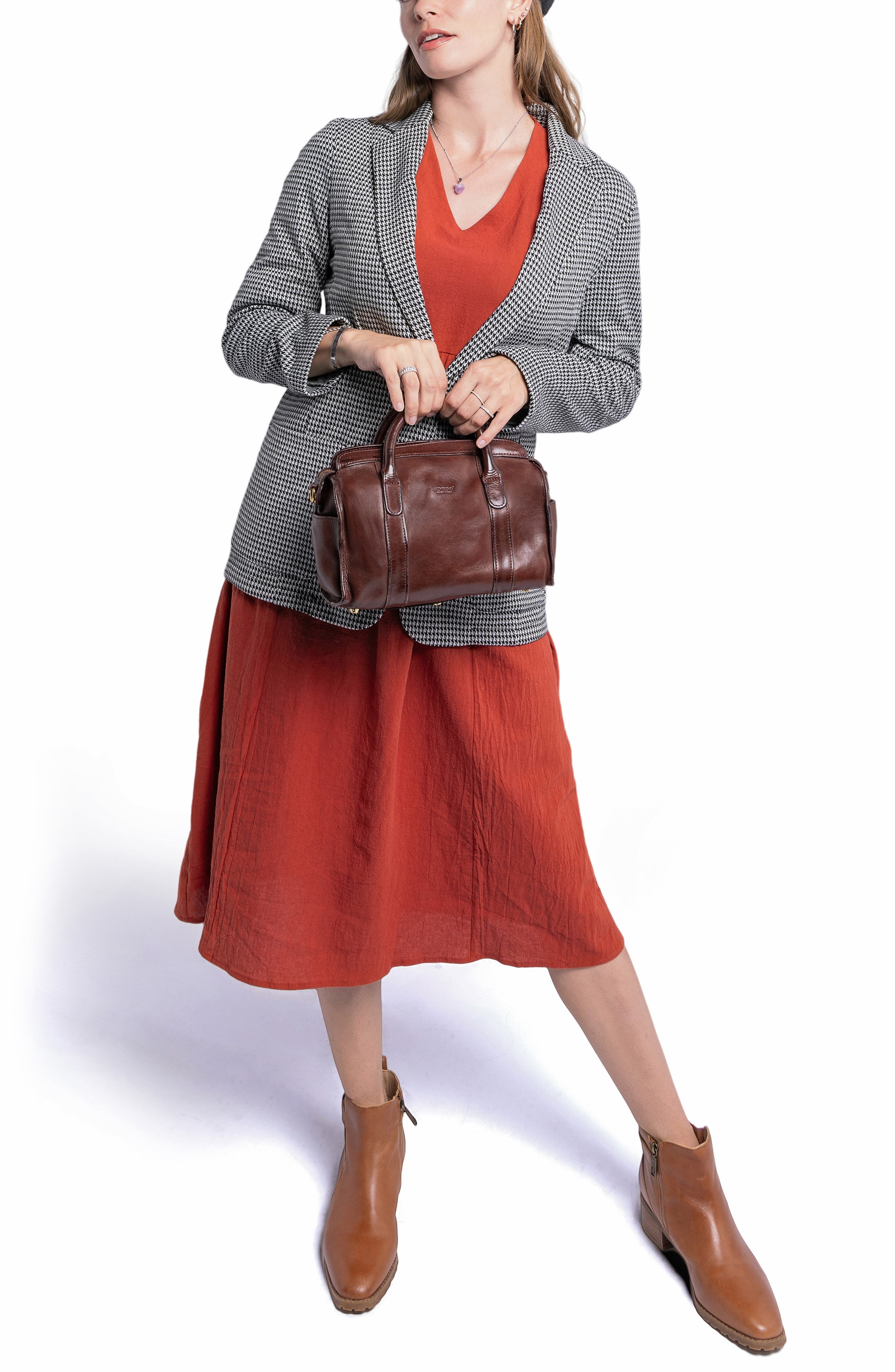 Mermaid Mini Tote, Alternate, color, BROWN