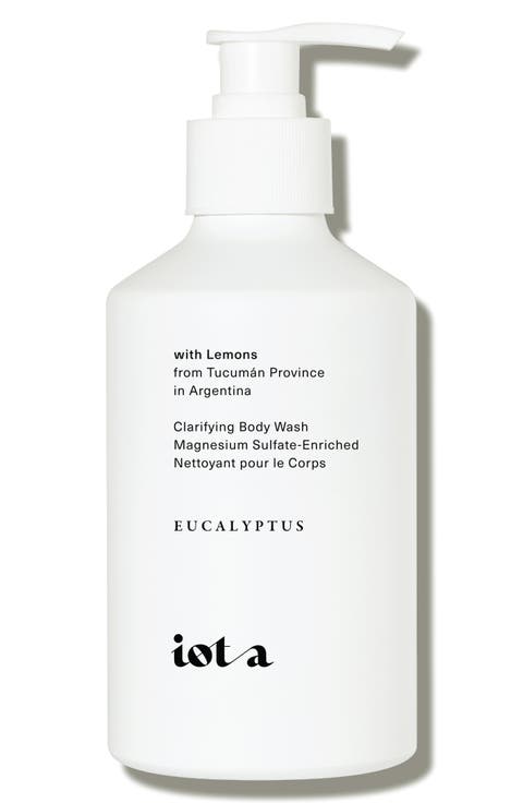 Clarifying Body Wash in Eucalyptus Leaf + Argentine Lemon Rind