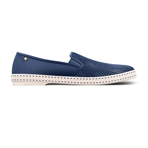 Classic Canvas & Mesh Slip-On Loafer