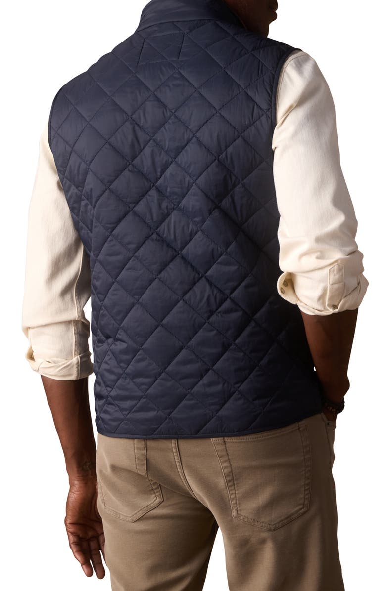 The Normal Brand Quilted Vest, Alternate, color, Navy