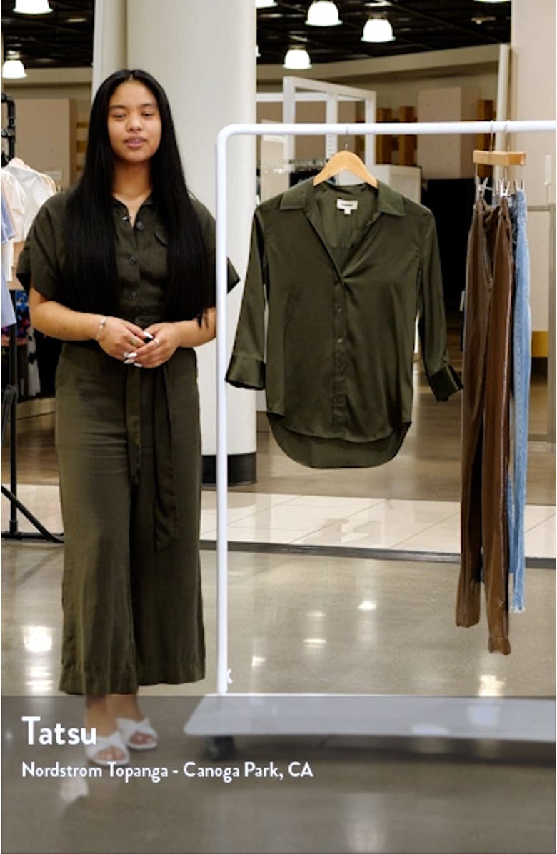 Dani Silk Charmeuse Blouse, sales video thumbnail