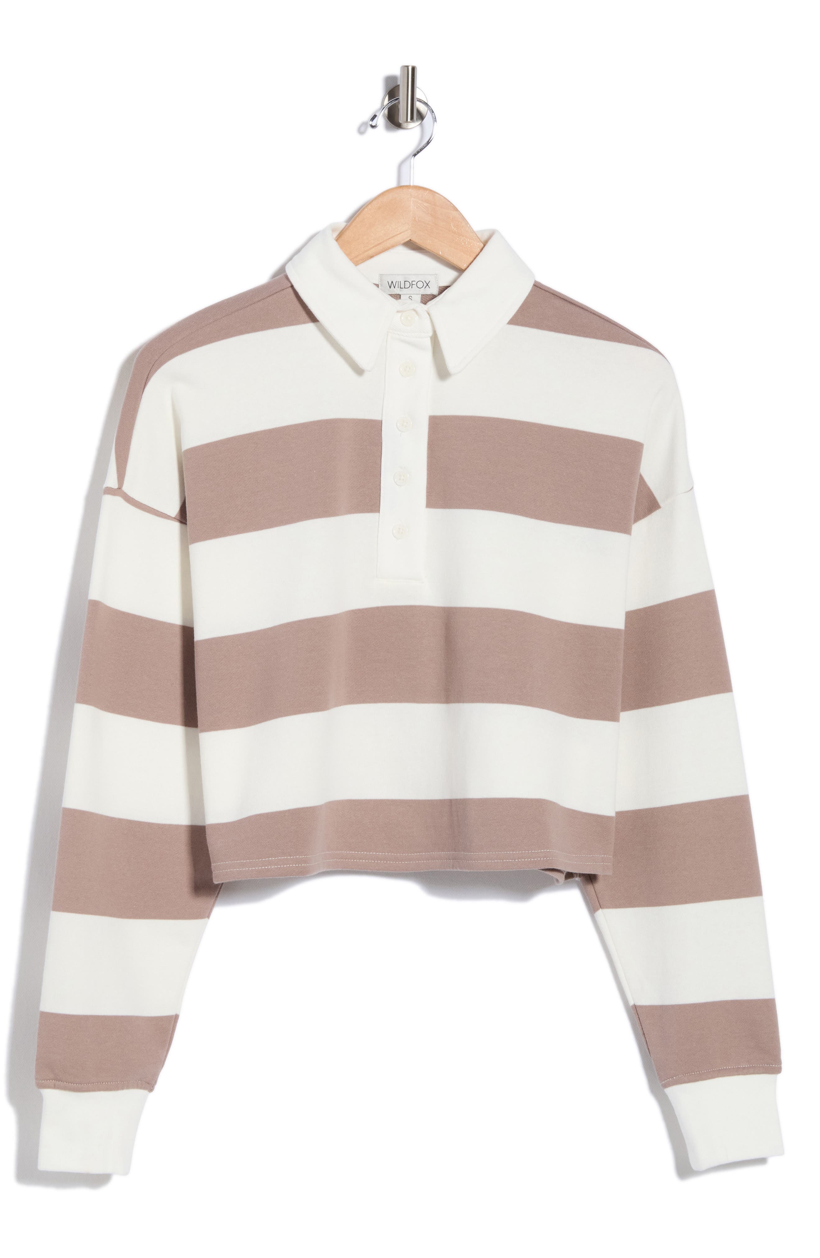 Alma Striped Rugby Polo