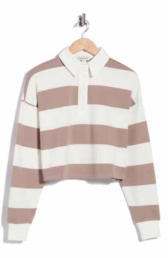 Alma Striped Rugby Polo
