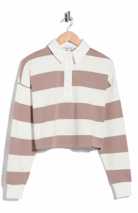 Alma Striped Rugby Polo