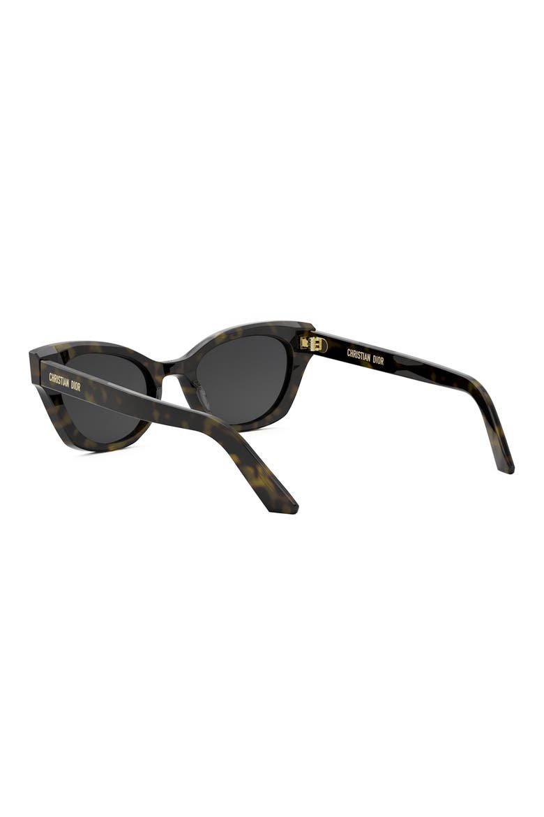 'DiorMidnight B2I Cat Eye Sunglasses, Alternate, color, DARK HAVANA / SMOKE