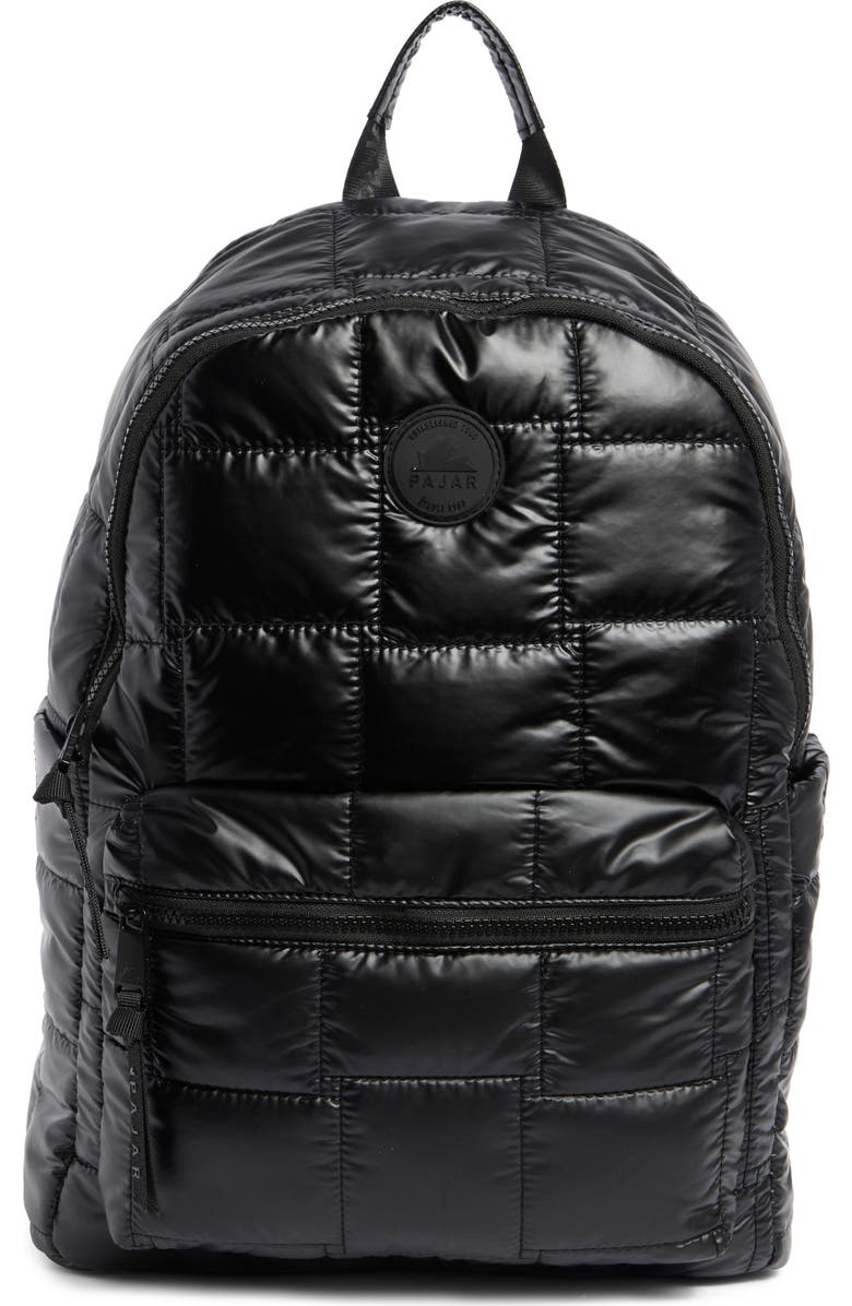 Pajar Quilted Nylon Backpack, Main, color,
