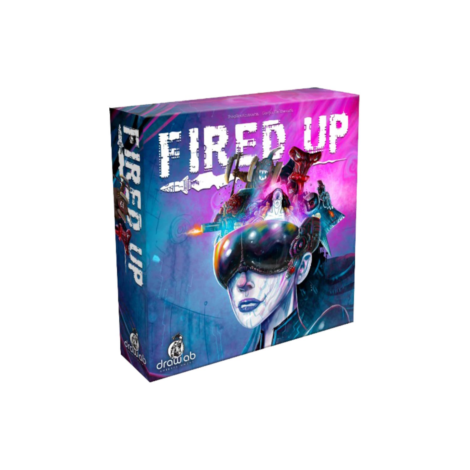 Drawlab Fired Up Board Game in Multicolored 