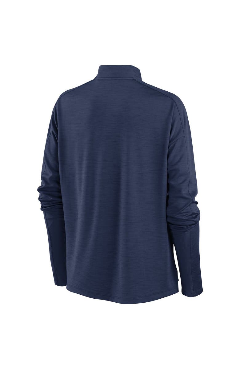 Nike Women's Nike Navy New York Yankees Primetime Local Touch Pacer Quarter-Zip Top, Alternate, color,