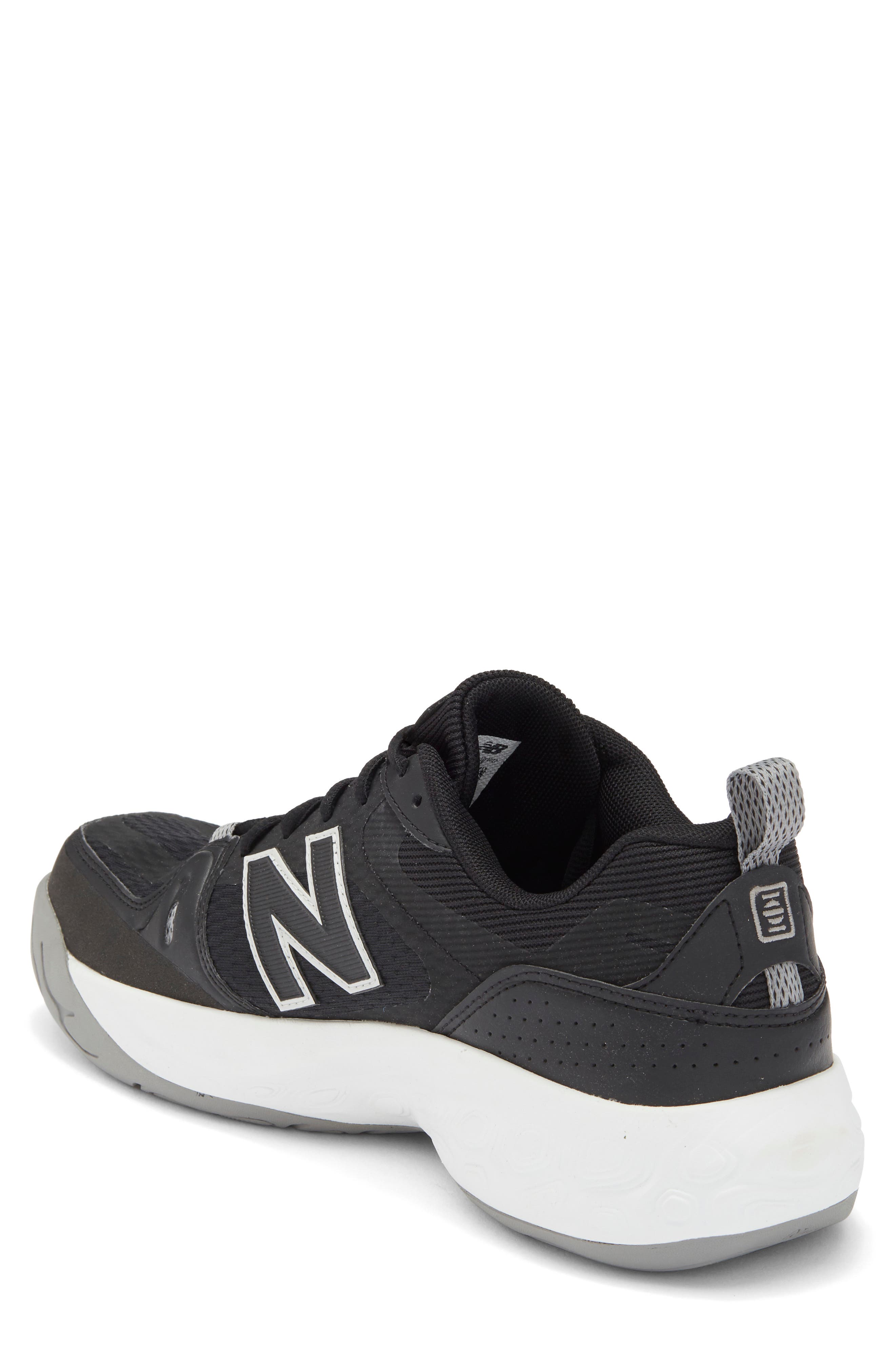 New Balance 1007 Running Shoes, Alternate, color, Black/ White