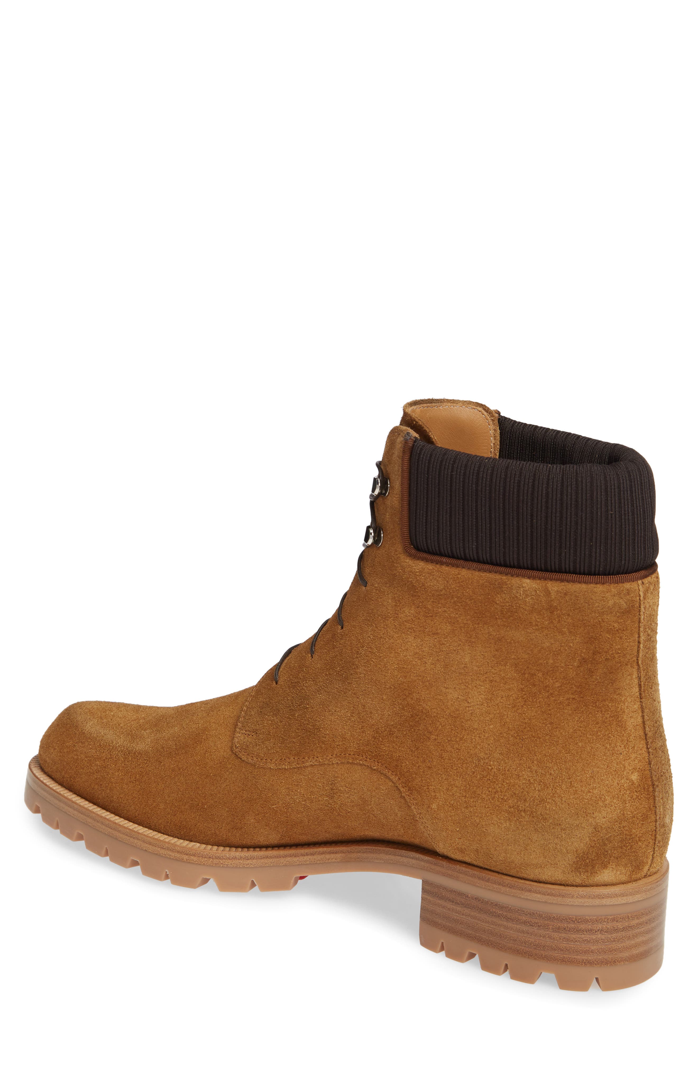 Christian Louboutin Trapman Hiking Boot, Alternate, color, 
