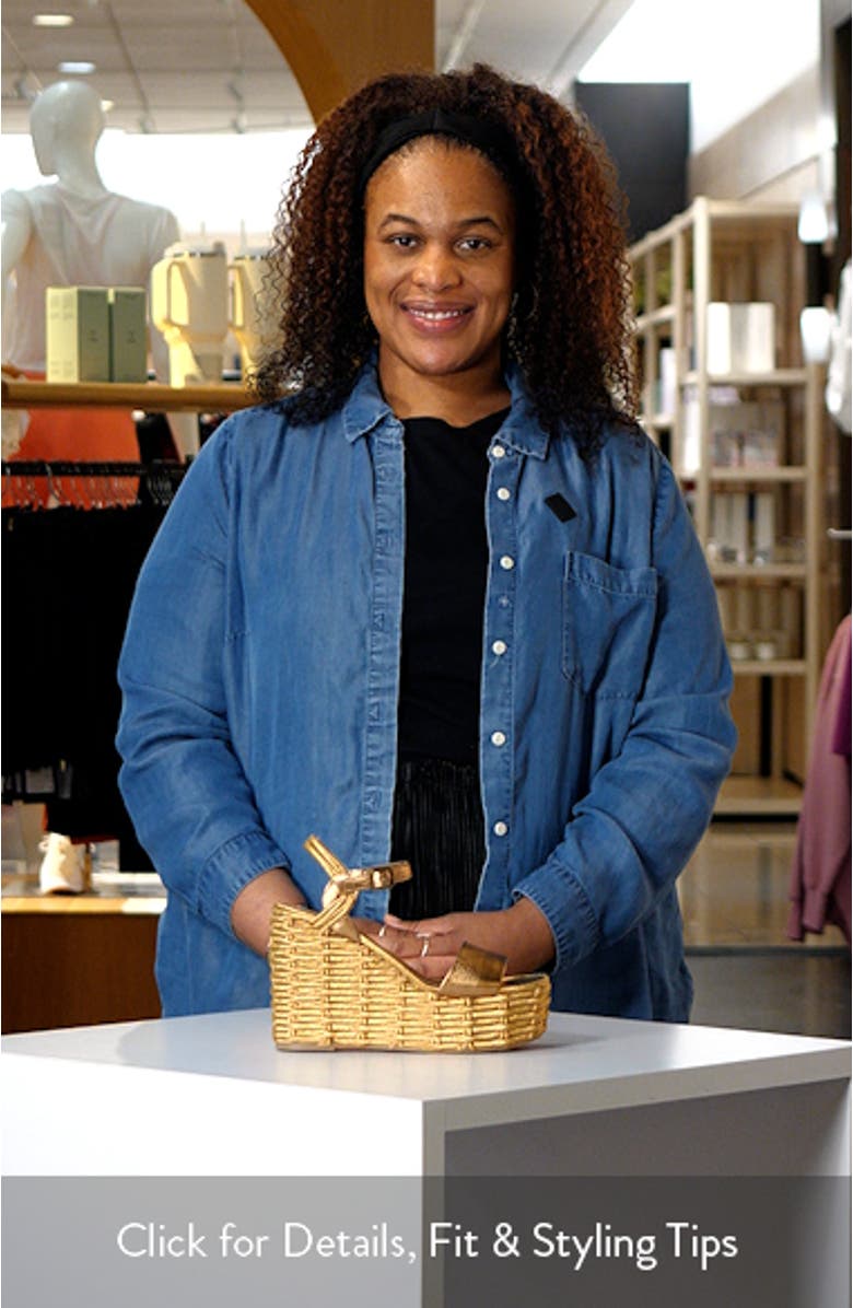 Pinky Espadrille Platform Wedge Sandal, sales video thumbnail